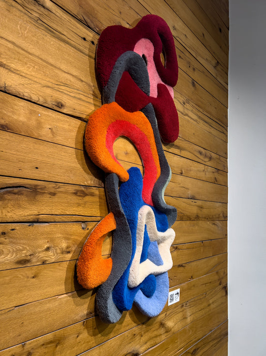 Hand-tufted Scandinavian wool art for modern interiors. - The Tuftista